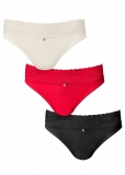 Venus Perfect Passion Pearl by VENUS? Lace Trim Bikini 3 Pack Venus Perfect Passion Pearl by VENUS? Lace Trim Bikini 3 Pack