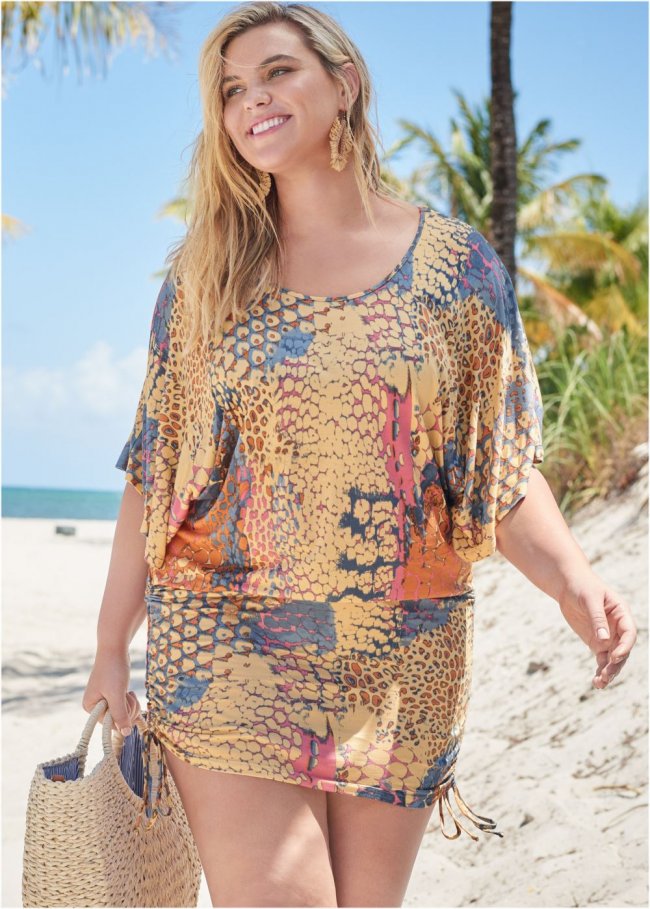 Venus Plus Size Banded Convertible Dress Venus Plus Size Banded Convertible Dress