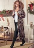 Venus Sequin Mesh Long Jacket in Rose Gold Venus Sequin Mesh Long Jacket in Rose Gold