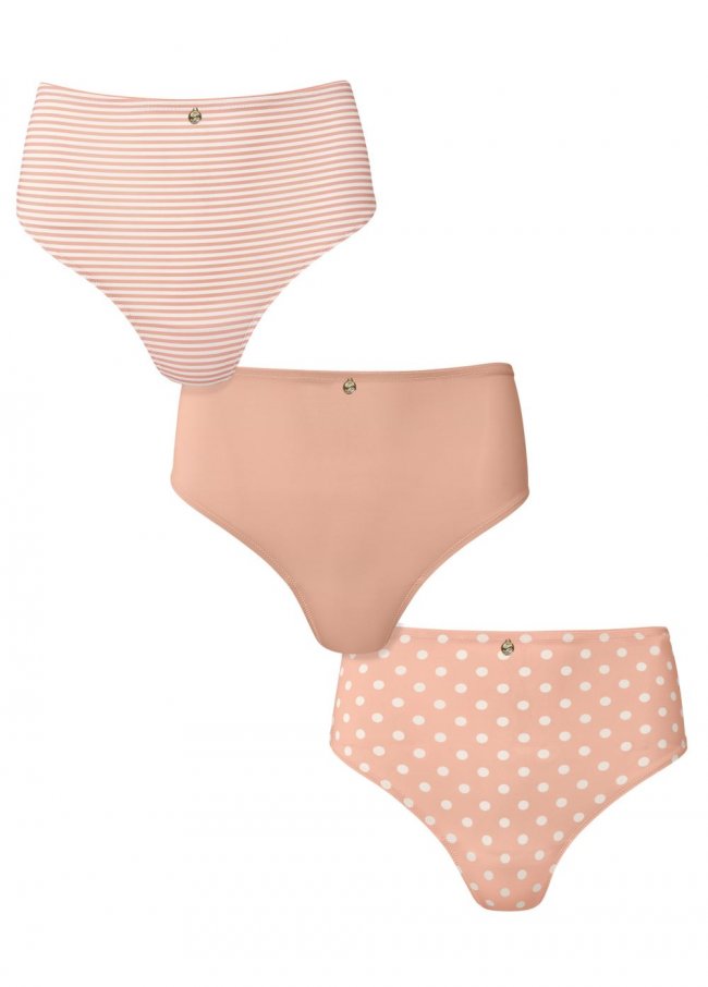 Venus Sensual Sensations Pearl by VENUS? Retro Thong 3 Pack