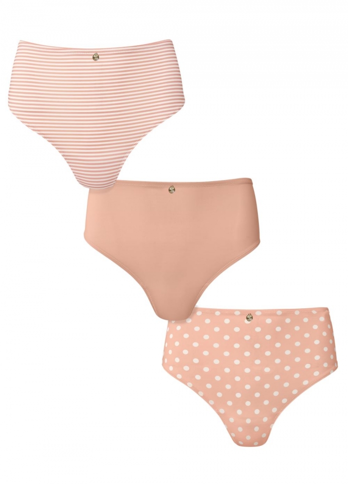 Venus Sensual Sensations Pearl by VENUS? Retro Thong 3 Pack