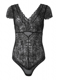 Venus Black LACE CAP SLEEP TEDDY Venus Black LACE CAP SLEEP TEDDY