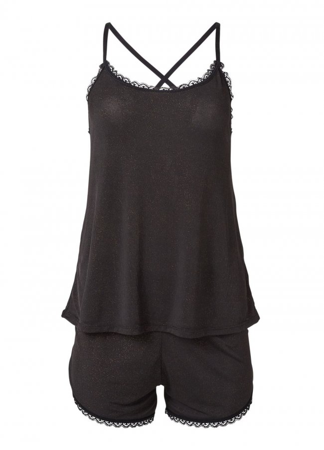 Venus Black & Gold TWILIGHT PAJAMA SET Venus Black & Gold TWILIGHT PAJAMA SET