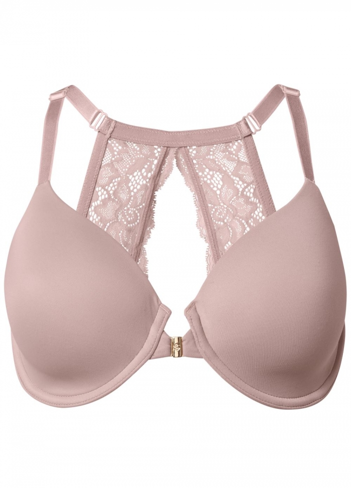 Venus Sonoran Sand Pearl By Venus? Front Close Lace Back Bra, Any 2/$75