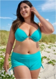 Venus Plus Size Enhancer Push-Up Bra Bikini - Aqua Reef Venus Plus Size Enhancer Push-Up Bra Bikini - Aqua Reef