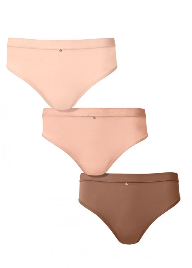 Venus Savory Spices Pearl by VENUS? Retro High Leg Panty 3 Pack