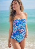 Venus Plus Size Goddess Bandeau Tankini Top Bikini - Harmonious Venus Plus Size Goddess Bandeau Tankini Top Bikini - Harmonious