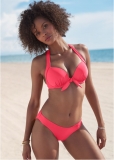Venus Plus Size Enhancer Halter Top Bikini - Sunset Pink Venus Plus Size Enhancer Halter Top Bikini - Sunset Pink