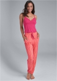 Venus Coral Swizzle Tank and joggers pajama set Venus Coral Swizzle Tank and joggers pajama set