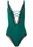 Venus Green Multi Lace-Up Teddy Venus Green Multi Lace-Up Teddy