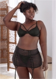 Venus Black Leopard LEOPARD LACE SET Venus Black Leopard LEOPARD LACE SET