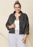 Venus Black JEAN JACKET Venus Black JEAN JACKET