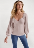 Venus Plus Size Shape Embrace Long Sleeve Top Venus Plus Size Shape Embrace Long Sleeve Top