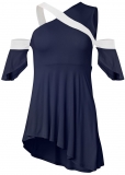 Venus Plus Size Color Block Top Venus Plus Size Color Block Top