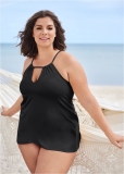 Venus Plus Size The Georgia Tankini Top Bikini - Black Beauty Venus Plus Size The Georgia Tankini Top Bikini - Black Beauty