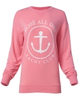 Venus Plus Size Rose All Day Sweatshirt in Pink Venus Plus Size Rose All Day Sweatshirt in Pink