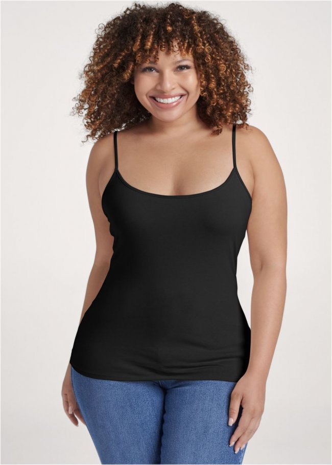 Venus Black & White BASIC CAMI TWO PACK Venus Black & White BASIC CAMI TWO PACK