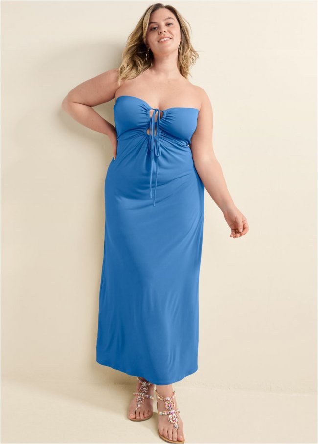 Venus Plus Size Convertible Maxi Dress Venus Plus Size Convertible Maxi Dress