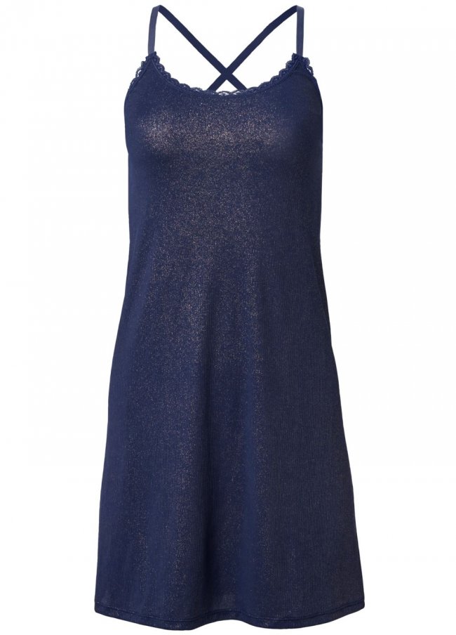 Venus Navy & Gold TWILIGHT CHEMISE
