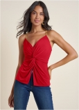 Venus Plus Size Chain Strap Swing Top Venus Plus Size Chain Strap Swing Top