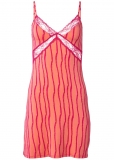 Venus Coral Swizzle Lace detail chemise Venus Coral Swizzle Lace detail chemise