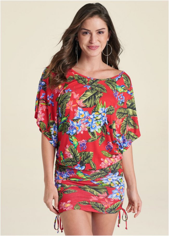 Venus Plus Size Banded Convertible Dress Venus Plus Size Banded Convertible Dress