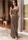 Venus Plus Size Printed Maxi Dress Venus Plus Size Printed Maxi Dress