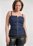 Venus Plus Size Denim Bustier Top Venus Plus Size Denim Bustier Top
