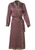 Venus Animal Multi Satin Sleep Robe Venus Animal Multi Satin Sleep Robe
