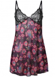 Venus Floral Paradise PRINTED MESH SLIP Venus Floral Paradise PRINTED MESH SLIP