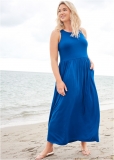 Venus Plus Size Maxi Dress With Pockets Venus Plus Size Maxi Dress With Pockets