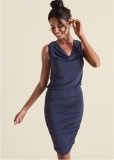 Venus Plus Size Ruched Embellished Bodycon Dress Venus Plus Size Ruched Embellished Bodycon Dress