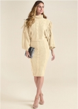 Venus Plus Size Two-Piece Sweater Dress Venus Plus Size Two-Piece Sweater Dress