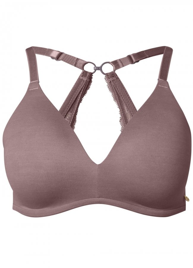 Venus Evening Mauve Pearl By Venus? Lace Back Wireless Bra, Any 2/$75