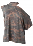 Venus Plus Size Camo Lounge Top Venus Plus Size Camo Lounge Top