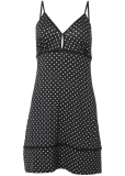 Venus Black & White Keyhole nightgown Venus Black & White Keyhole nightgown