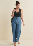 Venus Plus Size New Vintage High Rise Jeans in Medium Wash Venus Plus Size New Vintage High Rise Jeans in Medium Wash