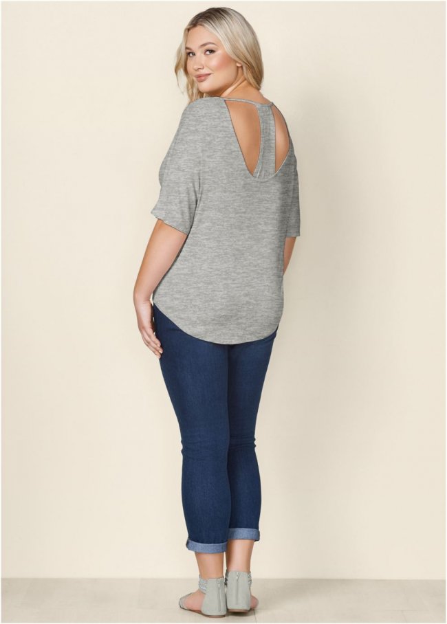 Venus Plus Size Racerback Basic Top Venus Plus Size Racerback Basic Top