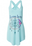 Venus Island Paradise Lace Back Nightgown Venus Island Paradise Lace Back Nightgown
