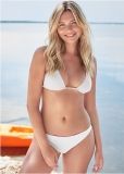 Venus Triangle String Bikini Top Bikini - Pearl White Venus Triangle String Bikini Top Bikini - Pearl White