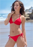 Venus Enhancer Push-Up Triangle Top Bikini - Red Hot Venus Enhancer Push-Up Triangle Top Bikini - Red Hot