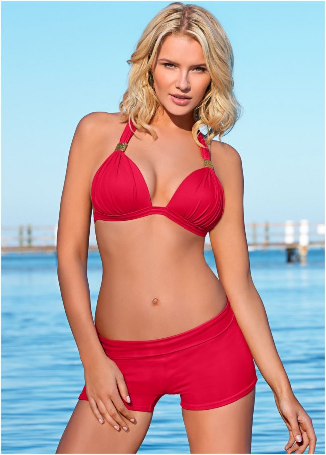 Venus Swim Shorts Bikini - Red Hot Venus Swim Shorts Bikini - Red Hot