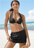 Venus Skirted Mid-Rise Bottom Bikini - Black Beauty Venus Skirted Mid-Rise Bottom Bikini - Black Beauty