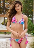 Venus Tassel Tie-Side Bottom Bikini - Razzle Dazzle Venus Tassel Tie-Side Bottom Bikini - Razzle Dazzle