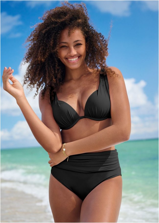 Venus Over-The-Shoulder Marilyn Top Bikini - Black Beauty Venus Over-The-Shoulder Marilyn Top Bikini - Black Beauty