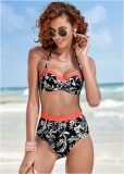 Venus Banded High-Waist Bottom Bikini - Tropicoral Venus Banded High-Waist Bottom Bikini - Tropicoral