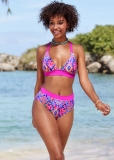 Venus Push-Up Halter Top Bikini - Pastel Tie Dye Venus Push-Up Halter Top Bikini - Pastel Tie Dye