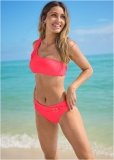 Venus High-Rise Belted Bottom Bikini - Sweet Red Venus High-Rise Belted Bottom Bikini - Sweet Red