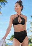 Venus The Mimi High-Rise Bottom Bikini - Black Beauty Venus The Mimi High-Rise Bottom Bikini - Black Beauty
