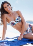 Venus V Front Bandeau Top Bikini - Bloom Beauty Venus V Front Bandeau Top Bikini - Bloom Beauty